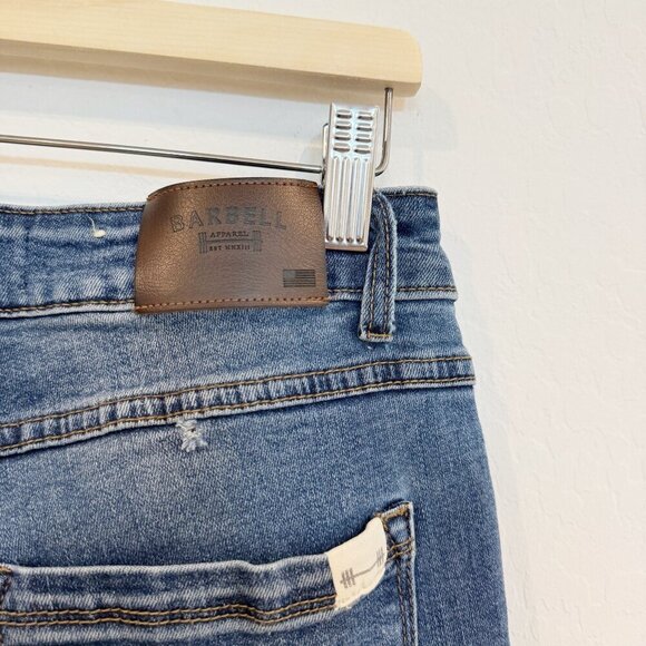 Barbell Apparel Mens‎ Blue Straight Leg Jeans Size 30 - Picture 7 of 10